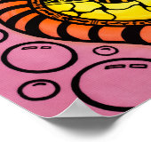 Dreams in Red Poster (Ecke)