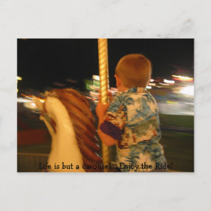 Dreams-Karussell Postkarte