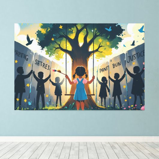 dreams leinwanddruck (Insitu (Holzboden))