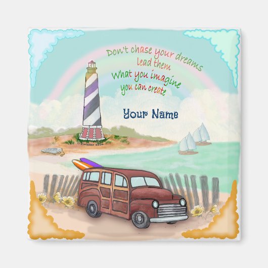Dreams Lighthouse Magnet (Vorne)