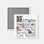 Dreams Magnet (Vorderseite/Rückseite)