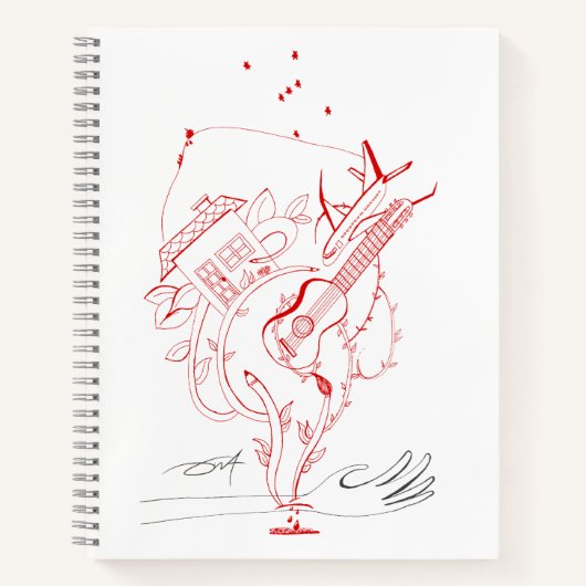 Dreams-Notebook Notizblock (Vorderseite)