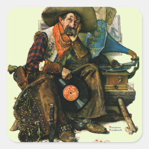 Dreams of Long Ago Quadratischer Aufkleber