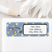 Dreams of Space Mobile Return Address Label (Insitu)