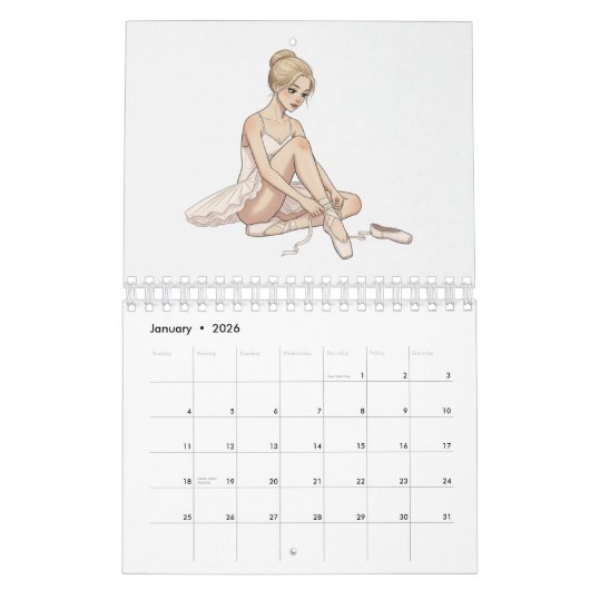 Dreams on Pointe Kalender (Jan 2026)