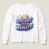 Dreams Over Reality – Cloud Aesthetic Design (Design Vorderseite)