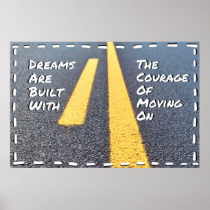 "Dreams" Positives Wall Art Poster