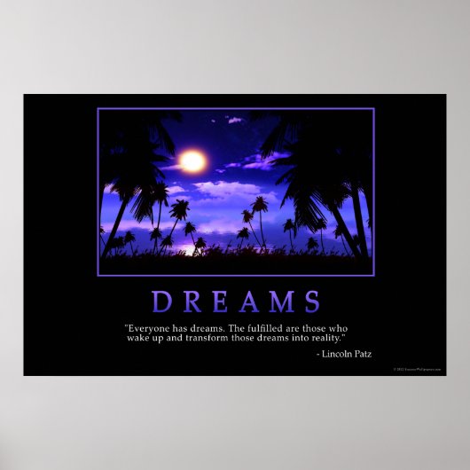 Dreams Poster (Vorne)