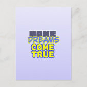 Dreams Postkarte (Vorderseite)