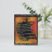 Dreams Postkarte (Stehend Vorderseite)