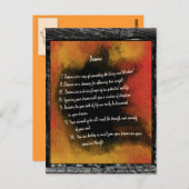 Dreams Postkarte (Vorne/Hinten)