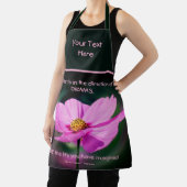 Dreams Quote Cosmos Flower Inspirational   Schürze (InSitu)