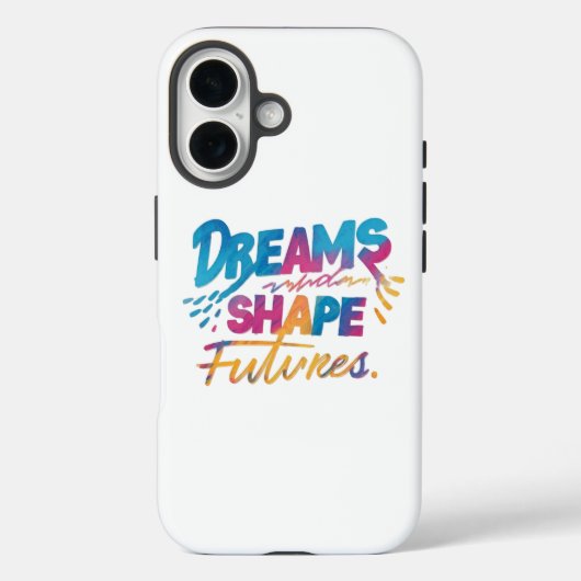"Dreams Shape Futures: Inspirier Deine Reise" Case-Mate iPhone Hülle (Rückseite)