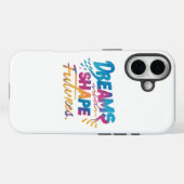 "Dreams Shape Futures: Inspirier Deine Reise" Case-Mate iPhone Hülle (Rückseite (Horizontal))