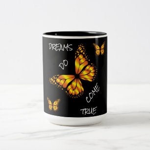 DREAMS SIND WAHR ZWEIFARBIGE TASSE