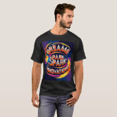 "Dreams Spark Innovations." T-Shirt (Vorne ganz)