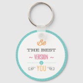 Dreams, Success, Goals Motivational Keychain Schlüsselanhänger (Vorderseite)