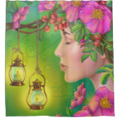 Dreams Summer Showdusche Curtans Duschvorhang (Vorderseite)