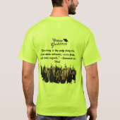 Dreams Take Flight sicher grün T-Shirt (Rückseite)