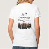 Dreams Take Flight weiß T-Shirt (Rückseite)