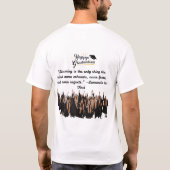Dreams Take Flight weiß T-Shirt (Rückseite)