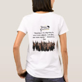 Dreams Take Flight weiß T-Shirt (Rückseite)