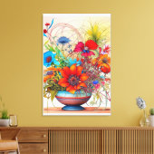 dreams through the fabric of dawn leinwanddruck (Insitu (Wohnzimmer))