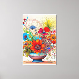 dreams through the fabric of dawn leinwanddruck