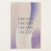 Dreams to Plans Personalized Gradient Planner Planer (Vorderseite)
