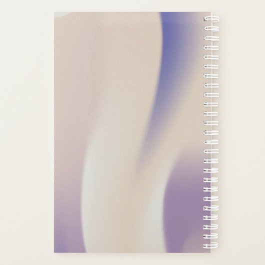 Dreams to Plans Personalized Gradient Planner Planer (Rückseite)