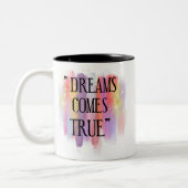 Dreams True Zweifarbige Tasse (Links)