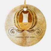 DREAMS WIRKLICH WIRKLICH WERDEN WAHRE Gold Princes Keramik Ornament (Hinten)