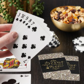 DREAMS WIRKLICH WIRKLICH WIRKLICH Glitzer Playing Spielkarten (In Situ)