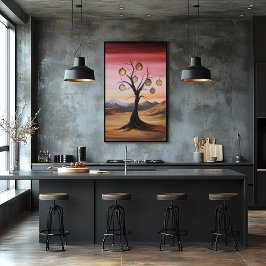 Dreamscape beim Hängen von Pocket Watches auf eine Poster