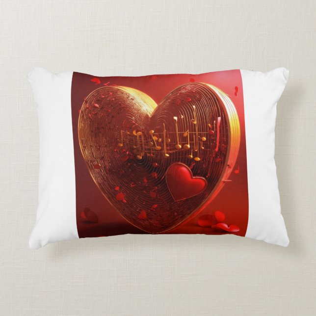 "DreamScape Bliss: Luxuriöser Komfort für jeden Sl Dekokissen (Vorderseite)