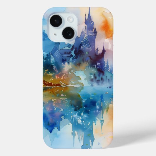 Dreamscape Castle Reflections Phone Case (Rückseite)