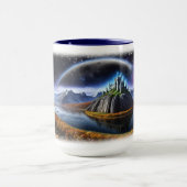 Dreamscape Delights Kaffee Mugs individuell anpass Tasse (Zentrum)