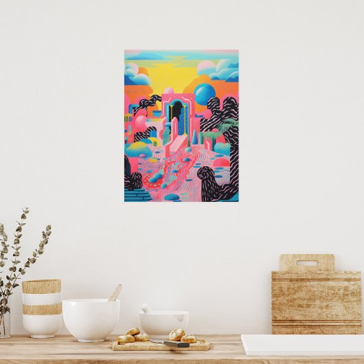 Dreamscape Harmonie Poster (Küche)
