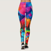 Dreamscape Horizon Malerei Leggings (Rückseite)