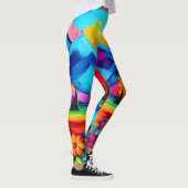 Dreamscape Horizon Malerei Leggings (Rechts)