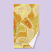 Dreamscape in Gold Badhandtuch Set (Handtuch)
