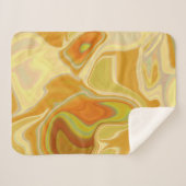 Dreamscape in Gold Sherpadecke (Vorderseite (Horizontal))