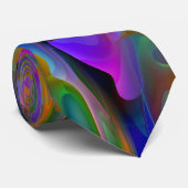 Dreamscape Moderne abstrakte Kunst Krawatte (Gerollt)