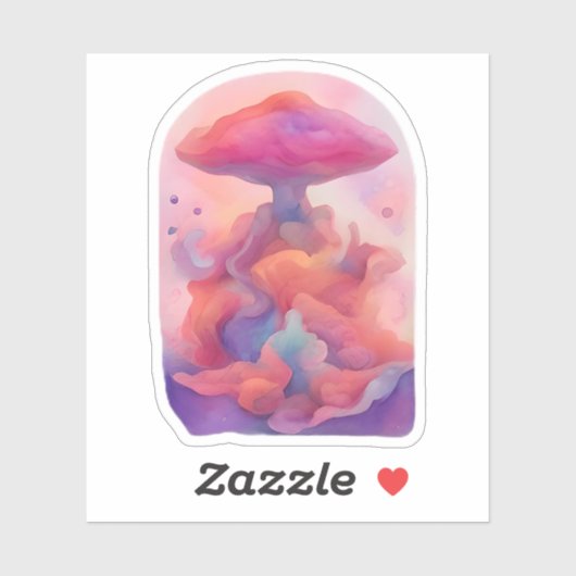 Dreamscape Mushroom Aufkleber (Blatt)