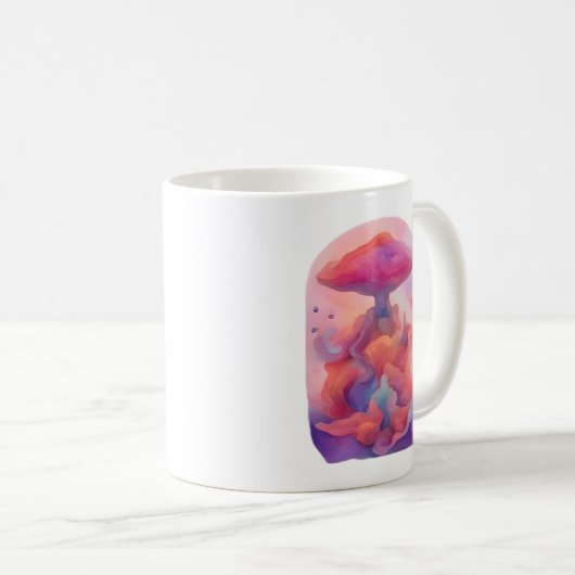 Dreamscape Mushroom Kaffeetasse (VorderseiteRechts)