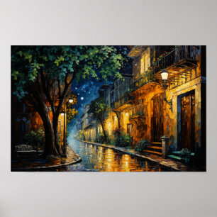 🎨 Dreamscape Ölgemälde Serie Glückliche Zuhause � Poster