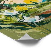Dreamscape Serenity Poster (Ecke)