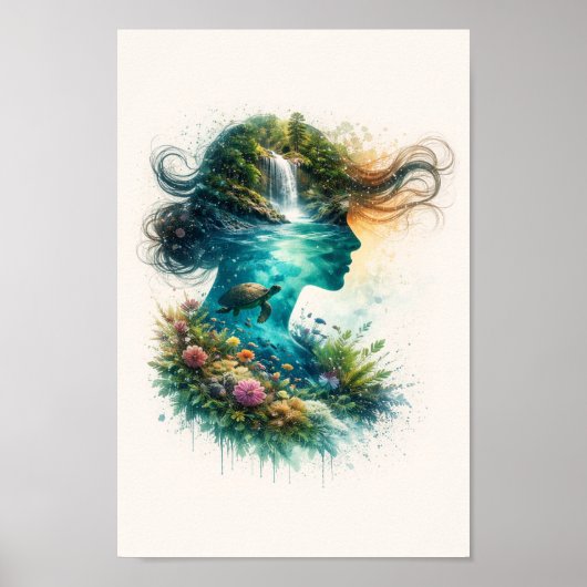 Dreamscape Silhouette Serie Poster (Vorne)