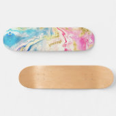 Dreamsikel Swirl Personalisiert Skateboard (Horizontal)