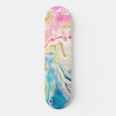 Dreamsikel Swirl Personalisiert Skateboard (Vorderseite)